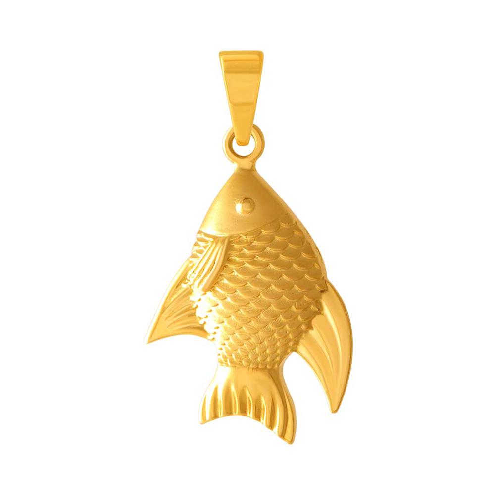 senco gold gold locket fish Shop now 14K Fish Designed Gold Pendant PC Chandra Jewellers