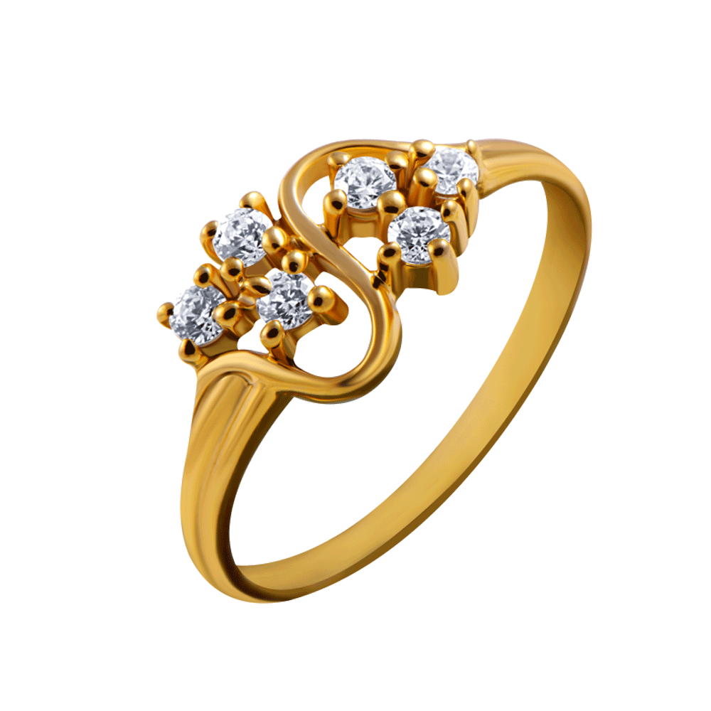 Vedhani Ring For Gram Gold Ring 24 Carat 14 Karat Yellow Gold