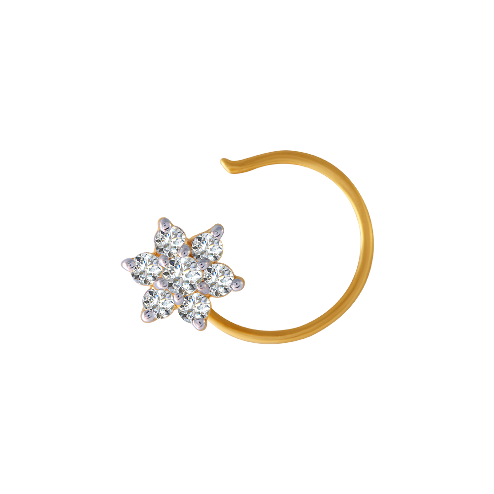 Pc chandra jewellers nose ring discount