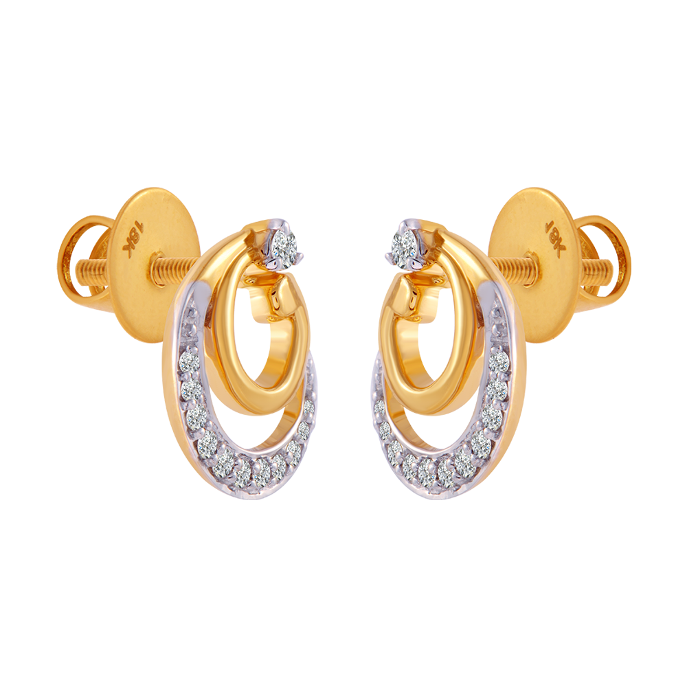 Designer Stud Earrings Diamond Stunning Simple Stud Earrings for