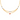 18K Gold Mangalsutra adorned with a red stone from PC Chandra\
 Jewellers' Mangalsutra Collection