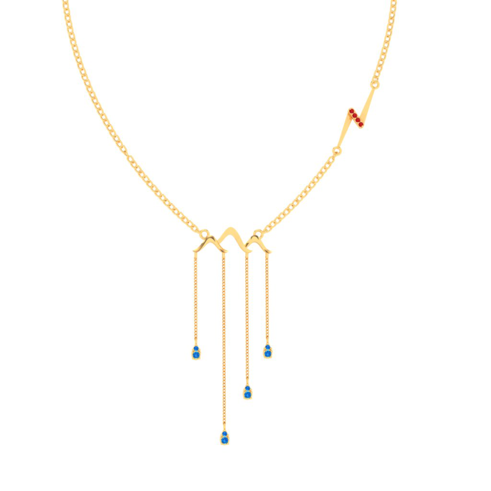 PCBIFI Necklace - Gold Colour main image 0