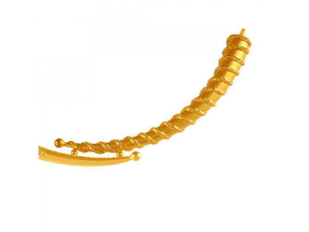 Renewed Elegance 22k Gold Hasli Designer Jewellery Set