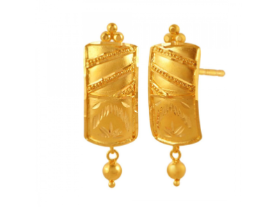 Renewed Elegance 22k Gold Hasli Designer Jewellery Set