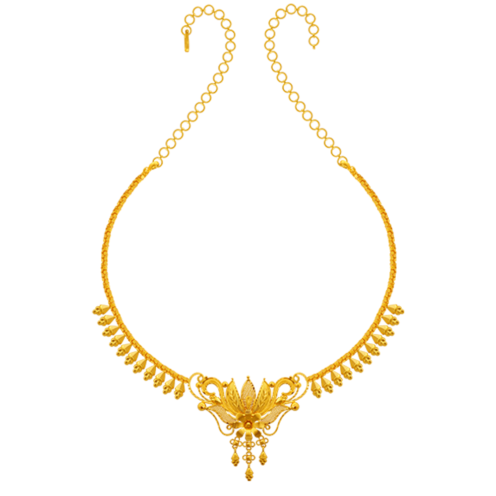 22k Yellow Gold Necklace