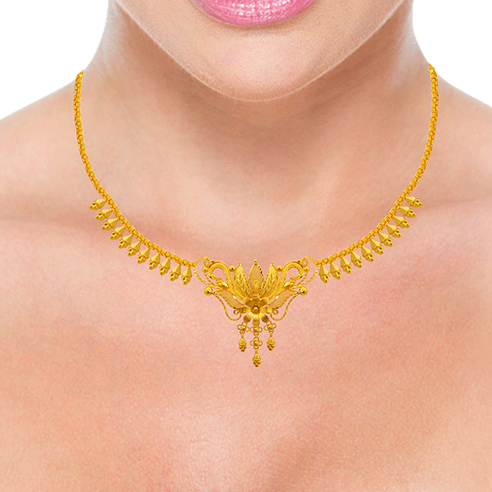 22k Yellow Gold Necklace