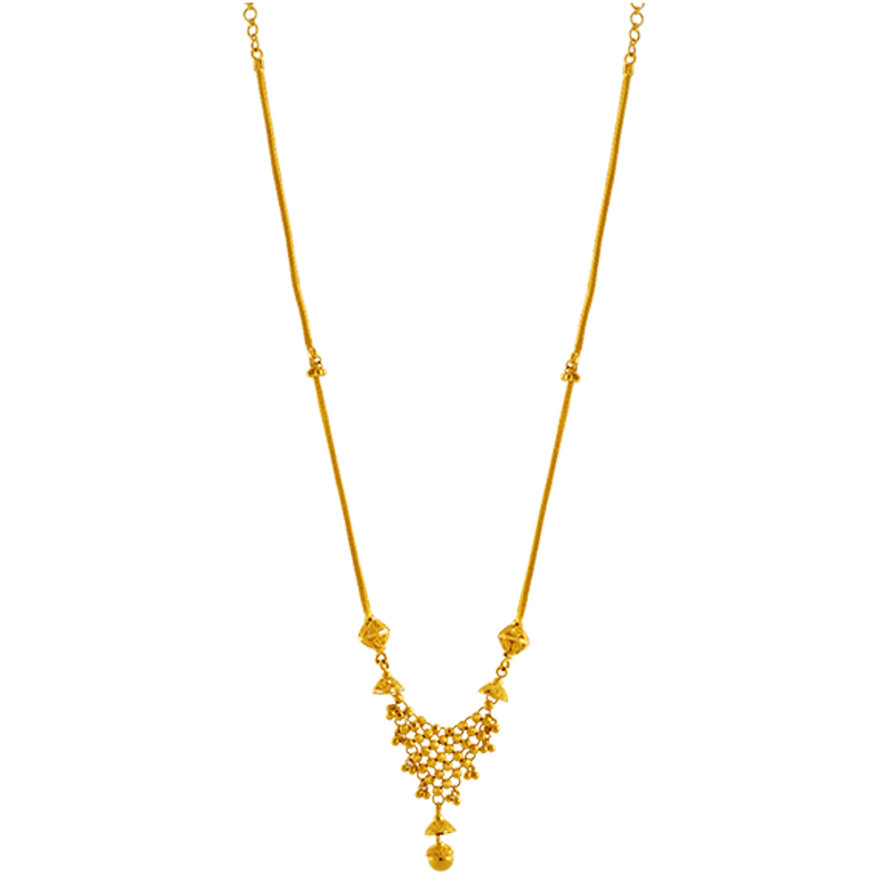 Gold Necklace Pc Chandra Jewellers Goldlites Collection With Price