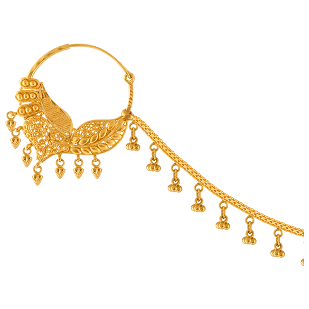 Nath Designs New Gold Nathiya Design Bridal Gold Nath Design PC