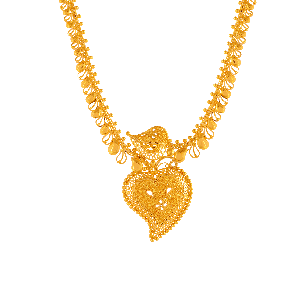 Long necklace Buy favourite gold necklace designs PC Chandra P.C. Chandra Jewellers