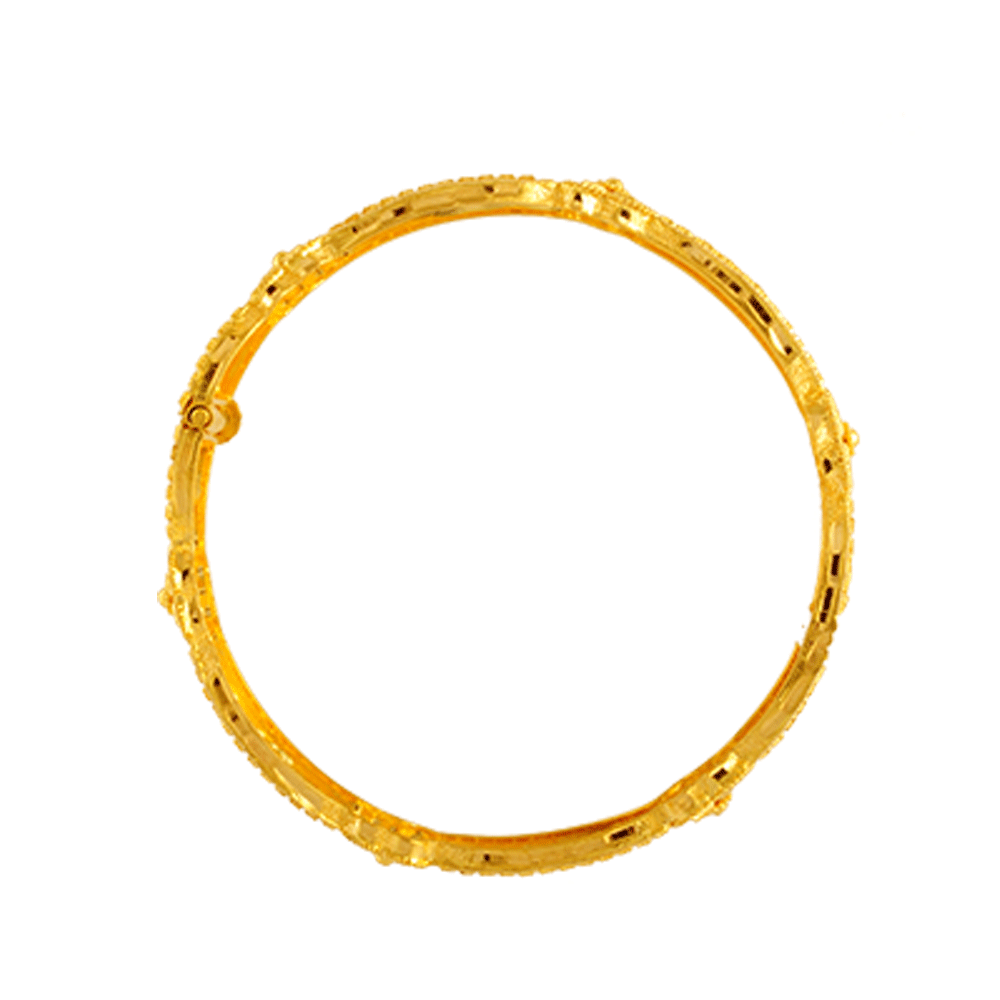 22KT Yellow Gold Bangle for Women