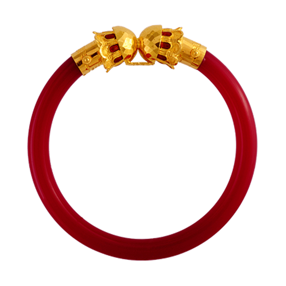 22KT Yellow Gold Pola Bangle for Women