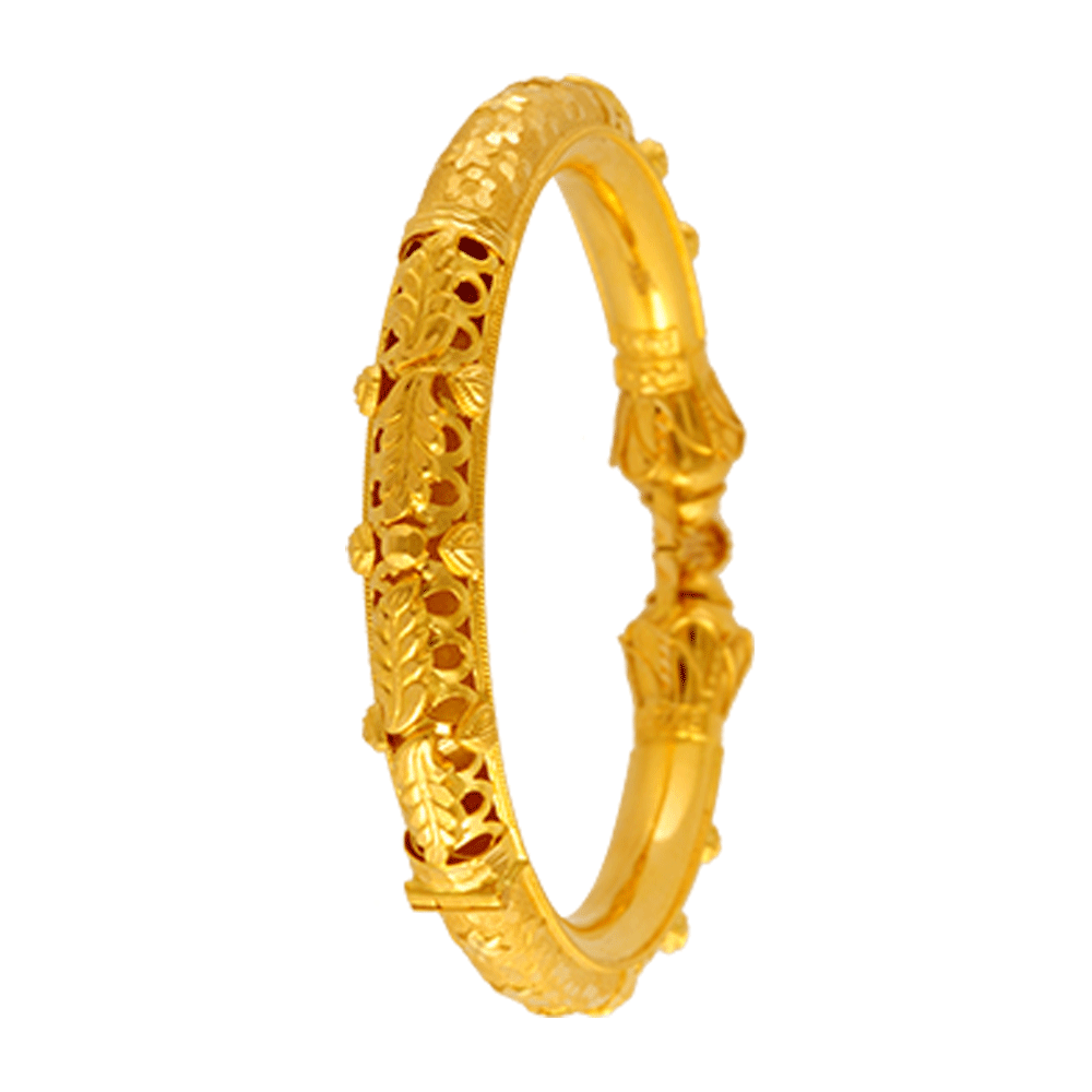 22KT Yellow Gold Bangle for Women