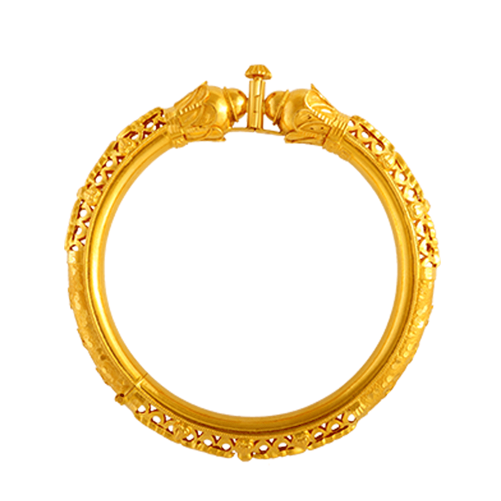 22KT Yellow Gold Bangle for Women