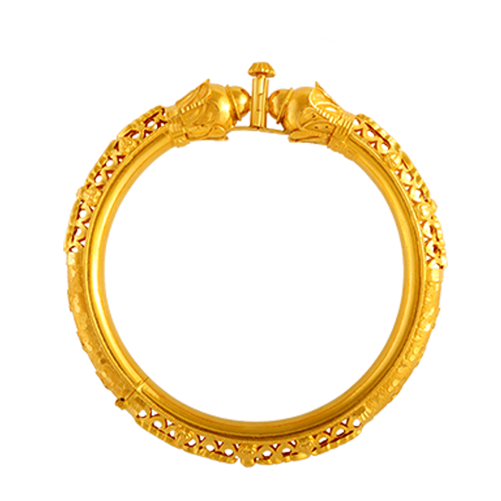 22KT Yellow Gold Bangle for Women