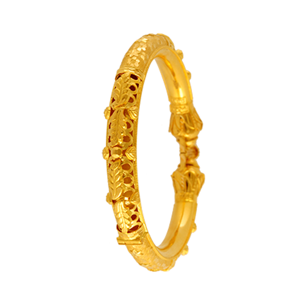 22KT Yellow Gold Bangle for Women