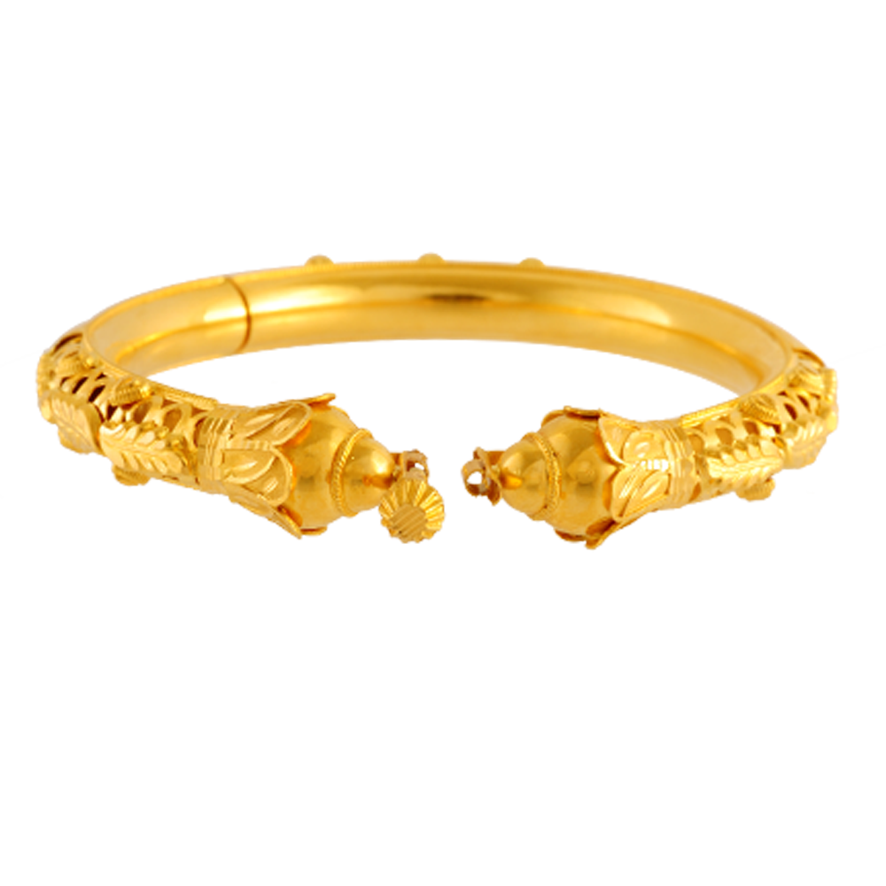 22KT Yellow Gold Bangle for Women