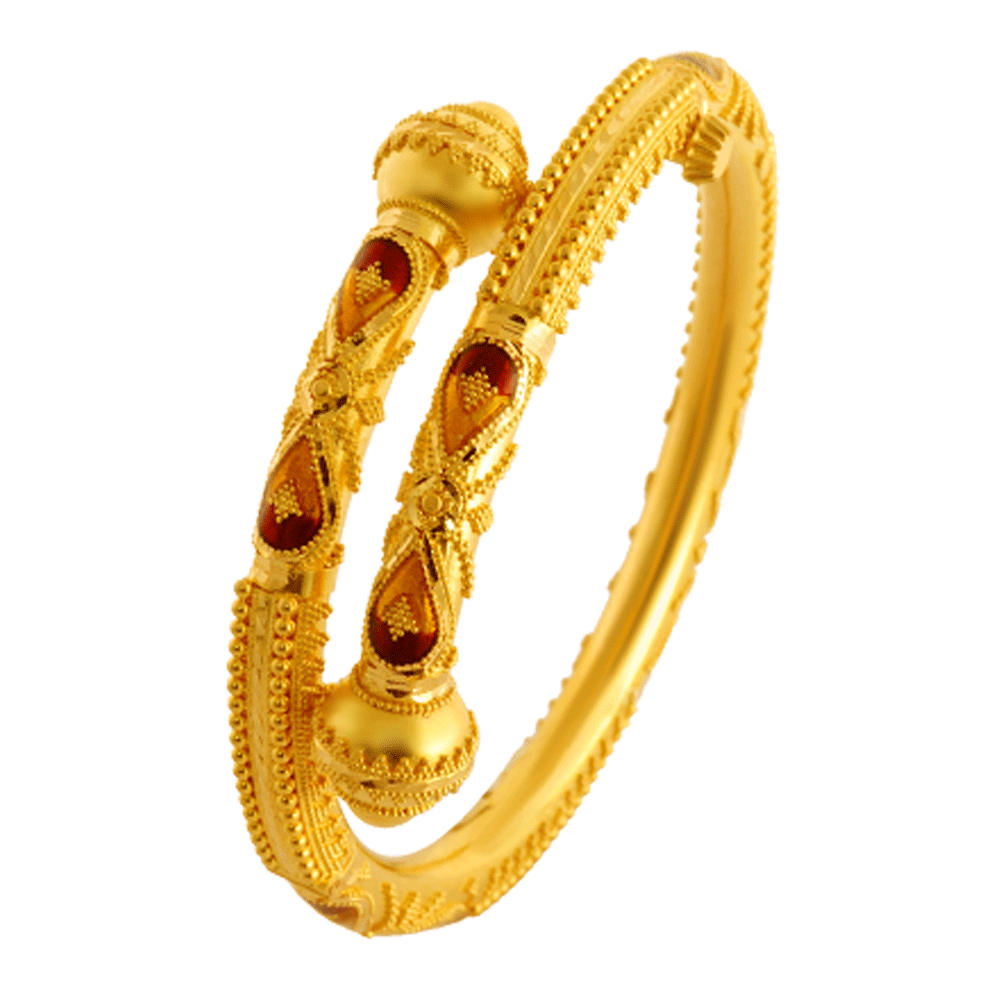 22KT Yellow Gold Bangle for Women