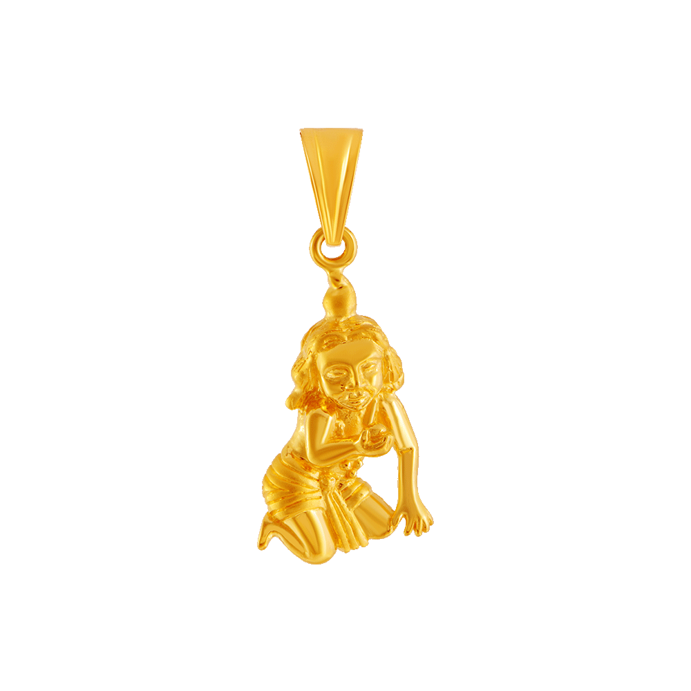22 Karat Gold Krishna Pendant PC Chandra Jewellers –