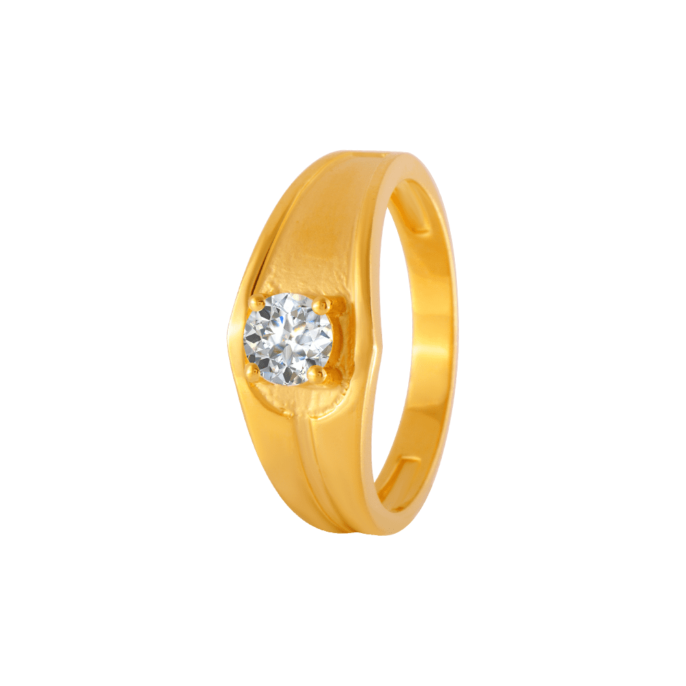 Splendid Gold Diamond Rings Collection for Men PC Chandra –