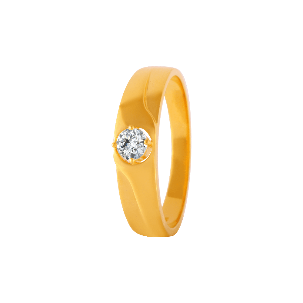 Gold Diamond Engagement Ring Designs for Men PC Chandra –