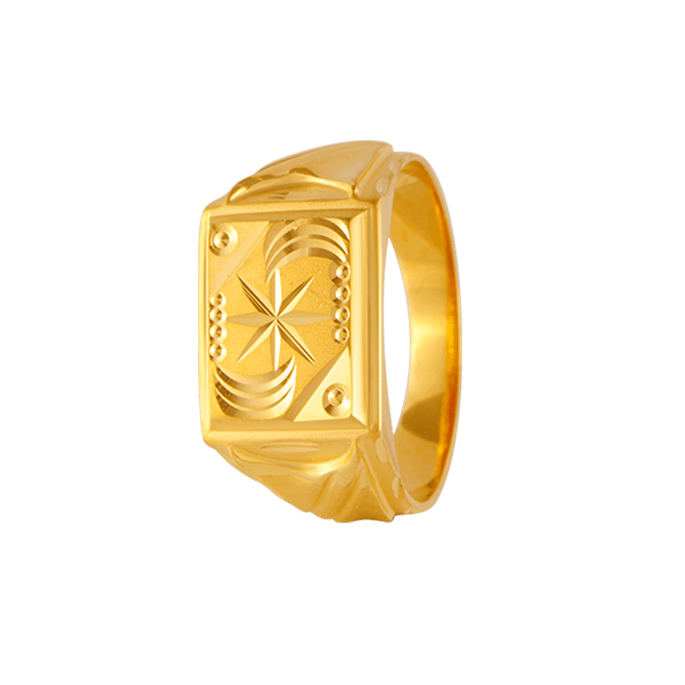 Top Gold Wedding Ring Designs for Men PC Chandra Jewellers