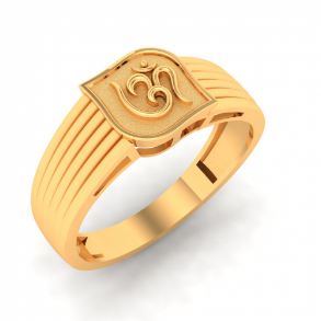 22K Om Sign Gold RingFrom Goldlites Collection