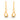 22k Beautiful Gold Earrings With An Infinite Pattern