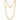 Two-Tone Gold Moff Chain - 22K Yellow Gold and White Gold Design