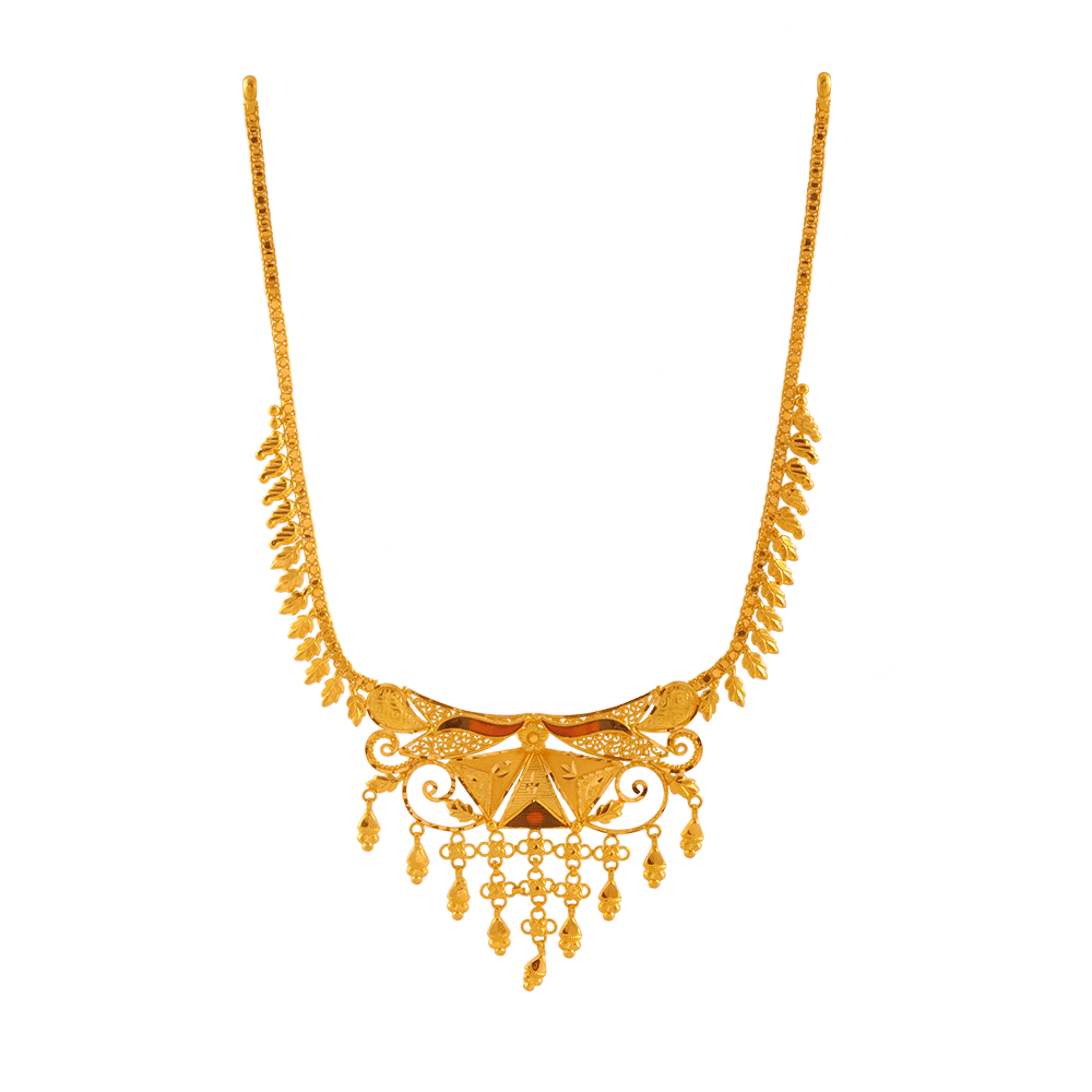 Gold Wedding Necklace: PC Chandra Jewellers – Chandra Jewellers