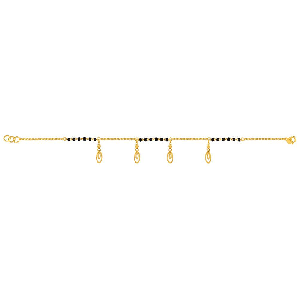 Unique 22K concentric circle motifs gold