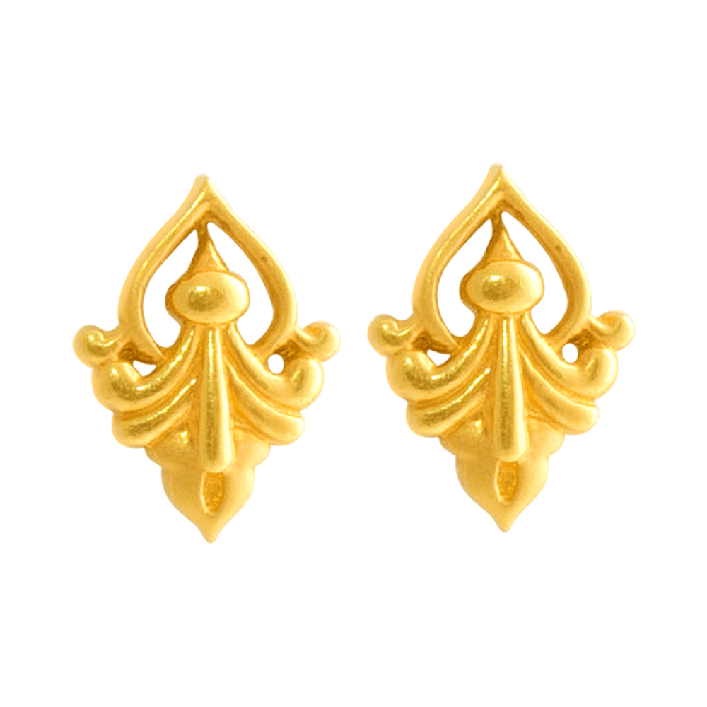 Best 22K Gold Jhumki earrings designs online Earrings| PC