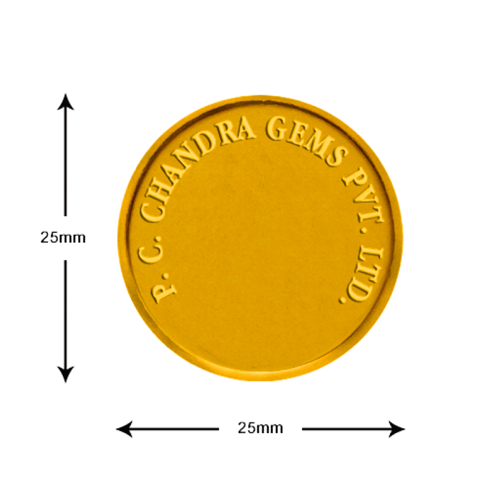 10 gm, 24KT (995) Gold Coin