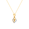 14K (585) Yellow Gold and Diamond Pendant for Women