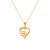 14K (585) Yellow Gold and Diamond Pendant for Women