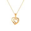 14K (585) Yellow Gold and Diamond Pendant for Women