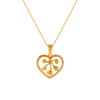 14K (585) Yellow Gold and Diamond Pendant for Women