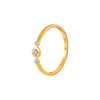 14KT (585) Yellow Gold and Diamond Ring for Women