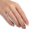 14K (585) Rose Gold and Diamond Ring for Women