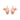 14k (585) Rose Gold and Diamond Stud Earrings for Women