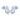14k (585) White Gold and Diamond Stud Earrings for Women