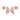 14k (585) Rose Gold and Diamond Stud Earrings for Women