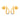 14k (585) Yellow Gold and Diamond Stud Earrings for Women