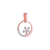 14KT (585) Rose Gold and Diamond Pendant for Women