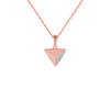 14KT (585) Rose Gold and Diamond Pendant for Women