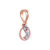 14k (585) Rose Gold and Diamond Pendant for Women