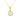 14k (585) Yellow Gold and Diamond Pendant for Women