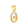 14k (585) Yellow Gold and Diamond Pendant for Women