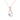 14k (585) Rose Gold and Diamond Pendant for Women