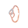 14KT (585) Rose Gold and Diamond Ring for Women