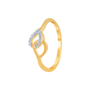 14KT (585) Yellow Gold and Diamond Ring for Women